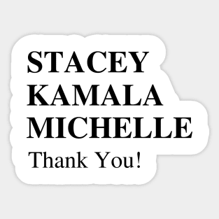 Thank You Black Woman shirt, Black Girl Magic, Unisex Tee Sticker